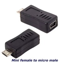 Adaptador de Carga para Teléfono Móvil, Micro USB Macho a Hembra, Mini 5 Pines, Conector Convertidor de 90 Grados