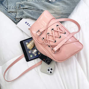 High quality women's single shoulder bow <b>handbag</b> with polyester lining, elegant women's style tote bag - Product Image 2