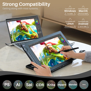 <span class=keywords><strong>Tablette</strong></span> <span class=keywords><strong>graphique</strong></span> portable professionnelle <span class=keywords><strong>Kamvas</strong></span> 16 Gen3 avec écran de 15,8 pouces pour concepteur, support GS1563 pour écran LCD électronique - Product Image 2