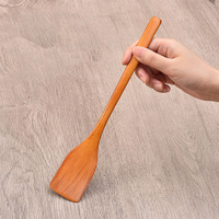 Spatule à long manche pour faire frire des œufs, griller des steaks, petite spatule en bois, accessoires de cuisine, spatule, outils de cuisine