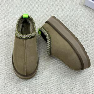 Nouvelles bottes Taz Snow <span class=keywords><strong>U</strong></span> G pour femmes de haute qualité 2026, pantoufles chaudes authentiques à enfiler, styles de bottes classiques pour l'extérieur avec logo <span class=keywords><strong>U</strong></span> - Product Image 2