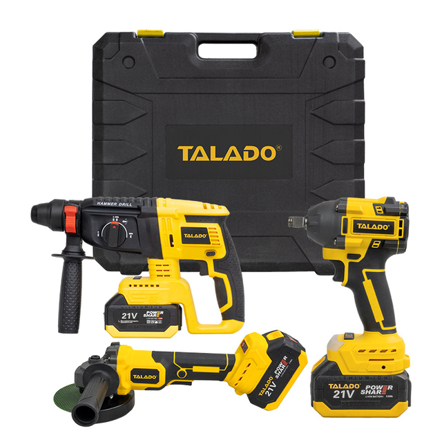Advanced Tech Cordless 3-in-1 Power Tool for Construction, Metalworking & DIY. 20V Lithium Battery, Complete Kit.