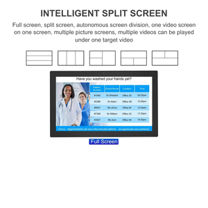 Phòng khám y tế cửa hàng bán lẻ telemedicine hiển thị áp phích kỹ thuật số cho khu vực chờ bệnh nhân - Product Image 6