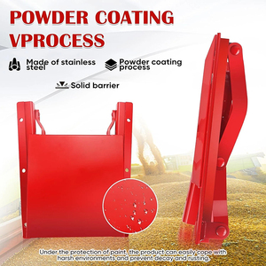 Système <span class=keywords><strong>coulissant</strong></span> de haute qualité JH-Mech 9*9 pouces en acier au carbone avec revêtement en poudre <span class=keywords><strong>rouge</strong></span> pour un chargement facile du bac à grains - Product Image 4