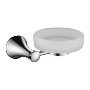 NC8004 Chrome Finition Laiton Salle De Bains Accessoire porte-Savon porte-Savon