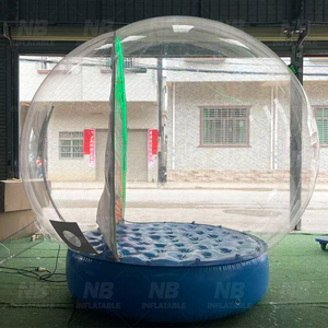 Decoraciones de Halloween, Globo de Nieve Inflable, Casa Pequeña Tipo Burbuja, Carpa Burbuja con Fotos de Fondo Personalizadas, Carpa Burbuja Inflable de PVC - Product Image 2