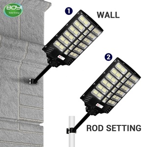 Năng lượng mặt trời Powered IP65 ngoài trời chia năng lượng mặt trời ánh sáng đường phố <span class=keywords><strong>LED</strong></span> chiếu sáng cho đường cao tốc Lithium làm việc - Product Image 3