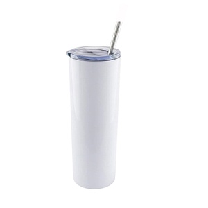 Meilleures ventes Qualisub Tasses à sublimation en acier inoxydable de 20 oz, fines, vierges, pour presse à chaud - Product Image 1