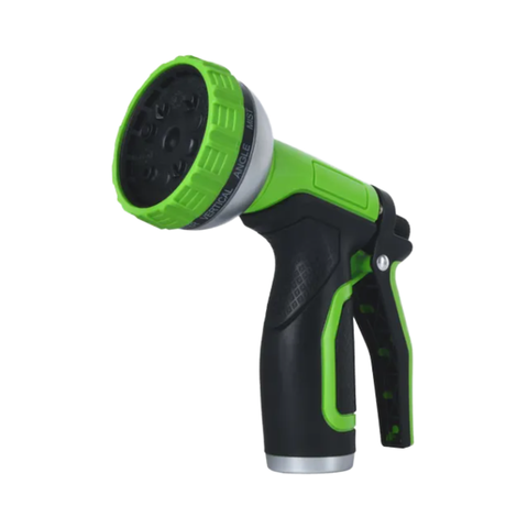 Hot Sales Multifunctional Plastic Water Spray Hose Gun with Multi-Pattern Nozzles for Garden Watering & Irrigation