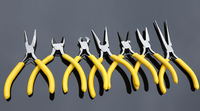 Workpro — mini pinces pour bijoux de haute qualité, ensemble de 5 pièces, pince, pince à courber, nez, outils de bricolage, vente en gros, 2020
