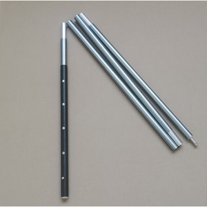 Aluminum Alloy 6061 Telescopic Tent Poles 1.88-2.16M Length For <b>Tarp</b> And Entrance Support - Product Image 1