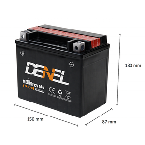 Performance de démarreur longue durée <span class=keywords><strong>YTX12</strong></span>-<span class=keywords><strong>BS</strong></span> 12V10Ah DENEL Rechargeable OEM scellé plomb-acide prix usine Batteries de <span class=keywords><strong>moto</strong></span> - Product Image 3