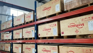 วาล์วควบคุมน้ำสีเทาแบบจีน พร้อม Flowserver USA Logix 3200 ระบบดิจิตอลนิวเมติก - Product Image 5