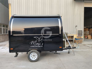 Camiones móviles de comida callejera usados a la venta para comida rápida, aperitivos, perritos calientes, patatas fritas, diversas opciones de menú, helado, barbacoa, <span class=keywords><strong>Pizza</strong></span>, remolque - Product Image 2