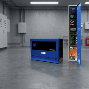 Panneau de commande d'automatisation pour ascenseur de passagers intérieur |   Armoire d'onduleur à entraînement vectoriel en boucle fermée - MERC 500 - Product Image 2