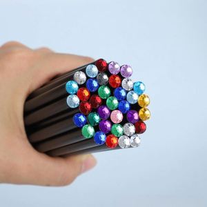 Ensemble de crayons promotionnels en bois noir de haute qualité avec boîte en papier personnalisée - Product Image 2
