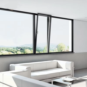 Ventanas abatibles con aislamiento térmico CERTIFICADO DE Canadá, <span class=keywords><strong>gafas</strong></span> triples, rotura térmica, ventanas de inclinación y giro de aluminio - Product Image 5