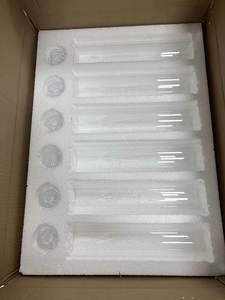 Portacandele Cilindrico in Vetro Hurricane Antivento per Candele Affusolate per Matrimoni e Feste - Product Image 6