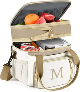 Muestra Gratis, Bolsa Térmica Económica al por Mayor, Bolsa Térmica Flexible, Bolsa de Transporte Portátil para Comida, Almuerzo, para Camping/Playa/Comida - Product Image 3