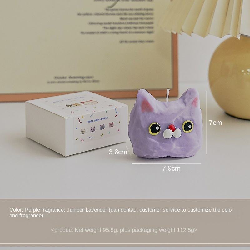 Big eye cat Purple (Parfum: Lavande de genévrier)