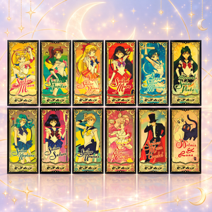 ชุดการ์ดสะสม<span class=keywords><strong>เซ</strong></span><span class=keywords><strong>เลอ</strong></span><span class=keywords><strong>ร์</strong></span><span class=keywords><strong>มูน</strong></span> 12 แบบ สไตล์ไพ่ทาโรต์วินเทจ กา<span class=keywords><strong>ร์</strong></span>ดสะสมอนิเมะเซเลอ<span class=keywords><strong>ร์</strong></span>กา<span class=keywords><strong>ร์</strong></span>เดี้ยน ของที่ระลึก ของขวัญ - Product Image 1