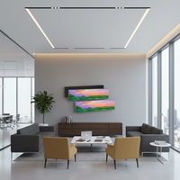 Pantalla LED Interior a Todo Color 16:9, Brillo de 800cd, Video Wall para Publicidad Comercial, Salas de Exhibición y Comercios Minoristas - OEM/SDK
