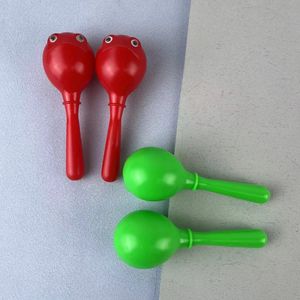 Maracas con Forma de Dibujos Animados, Sonajeros para Entrenamiento de Agarre, Juguetes para el Desarrollo Sensorial Auditivo y Visual, Ayudas Interactivas para la Educación Temprana - Product Image 2