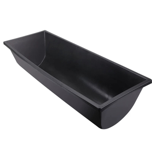 Plastic Sheep Goat Feed <strong>Trough</strong> With <strong>Metal</strong> Support Stand PP Livestock Feeding <strong>Water</strong> <strong>Trough</strong> for Farm - Product Image 3