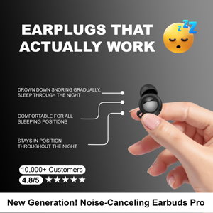 Bouchons <span class=keywords><strong>d</strong></span>'oreilles en silicone ultra-doux Y26 pour dormir, réduction du bruit sans douleur aux oreilles, pour les dormeurs latéraux, 23 dB SNR, réutilisables - Product Image 2