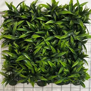 Panel de pared de plantas verdes artificiales resistente a todo clima, fácil de instalar para decoración de interiores y exteriores, hogar y oficina. - Product Image 5