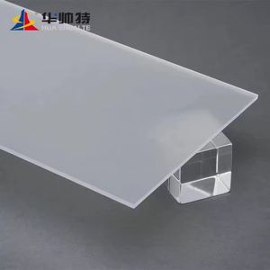 Plaque acrylique givrée HUASHUAITE de 5 mm, résistante à la chaleur, <span class=keywords><strong>stable</strong></span> et durable, diffuseur de lumière pour enseigne LED - Product Image 4