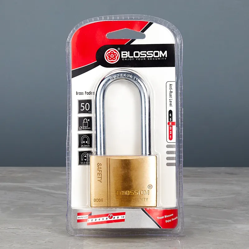 50Mm Lange Beugel Zware Cierre Para Candado Pad Lock Candados Top Security Hangsloten Messing Hangslot