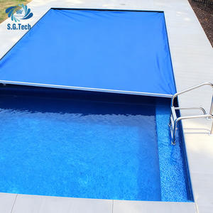 Couverture de piscine en PVC robuste et fiable, résistante aux UV, imperméable, installation facile pour une sécurité et une propreté durables de la piscine - Product Image 4