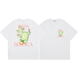 T-shirt Vintage Casual Unisex a Maniche Corte con Stampa Dipinta Estiva Nuova Collezione Casa Trendy Brand - Product Image 2