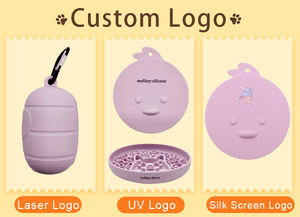 Ventouse forte sans BPA personnalisée sans déversement bol mignon pour animaux de compagnie bol pour chien à alimentation lente - Product Image 5