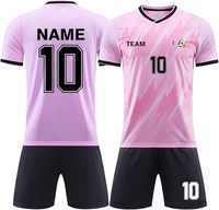 Ensemble de vêtements de football personnalisables à séchage rapide, uniforme unisexe respirant, maillots de football avec logo par sublimation, maillot d'équipe personnalisé 2026