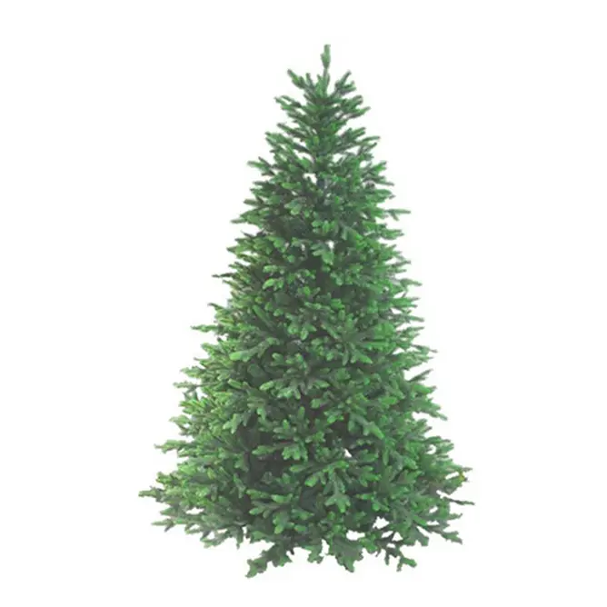 Soporte de metal Natural, ornamento Artificial de Pe, árboles de Navidad especiales con ornamento