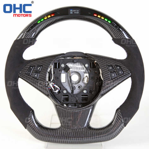 <span class=keywords><strong>Volante</strong></span> de fibra de carbono de ante LED personalizado para A-lcantara <span class=keywords><strong>BMW</strong></span> <span class=keywords><strong>E60</strong></span> E61 M5 a <span class=keywords><strong>M</strong></span> <span class=keywords><strong>Volante</strong></span> de rendimiento - Product Image 2