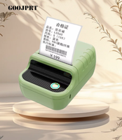 Untuk Pabrik yang Menerima OEM ODM Printer Label Thermal Portabel 2 Inci 58mm USB+BT Hitam Putih Stok Tersedia Bersertifikasi FCC 1500mAh
