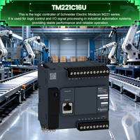 Controlador Lógico Programable (PLC) Schneider TM221C16U Modicon M221 de Alta Velocidad con 16 Entradas/Salidas para Automatización Industrial