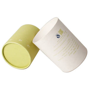 Bougie boîte cylindre rigide personnalisée de luxe avec couvercle et emballage en boîtes - Product Image 5