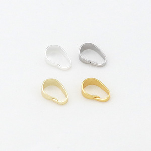 Cierre de joyería tipo semilla de melón 6x3mm 7x3.2mm 8x3.8mm 9x4mm chapado en cobre para la fabricación de collares y colgantes B89 - Product Image 4
