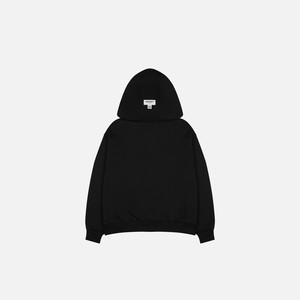 Sweat à capuche zippé double couche lourd, vierge, personnalisable avec broderie - Product Image 3