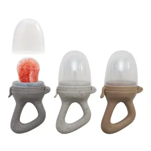 <span class=keywords><strong>Sucette</strong></span> d'alimentation pour bébé, best-seller, sans BPA, en silicone, pour fruits, avec plateau à mordiller pour nourrissons - Product Image 1