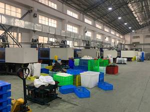 Nhiệm vụ nặng nề tiêm đúc doanh thu vuông lưu trữ Thùng nestable Stackable nhựa di chuyển hộp Tote bin kèm theo nắp - Product Image 6