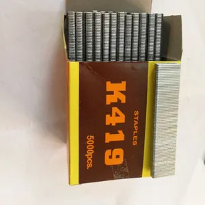 staples no. 90(K) Series Staple K419 19mm length be used for furniture