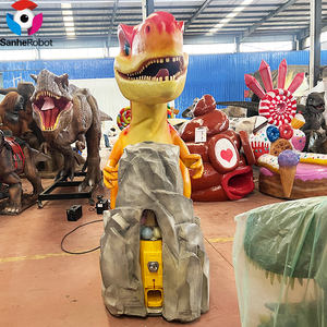 Parque temático personalizado realista animatronic dinosaurio modelo dibujos animados dinosaurio juego interactivo para Parque de Atracciones - Product Image 1