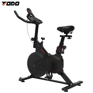 <span class=keywords><strong>Bicicleta</strong></span> de Spinning Popular de Fábrica TODO, <span class=keywords><strong>Bicicleta</strong></span> Estática de Cardio Profesional para Entrenamiento en Interiores <span class=keywords><strong>con</strong></span> Volante de Acero - Product Image 4