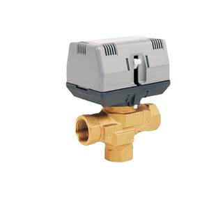 Válvula Eléctrica Bidireccional Art Sea de 24-60V CA Roscada de Montaje en Pared para Sistemas HVAC, Control de Agua Fría y Caliente - Product Image 1