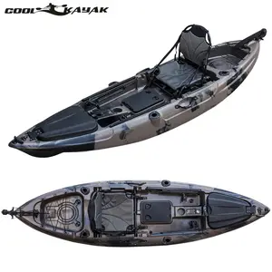 Rodster angler para venda, pesca, surf, pegação rotomoldada, lldpe, barcos a remo de plástico, sentar no caiaque superior